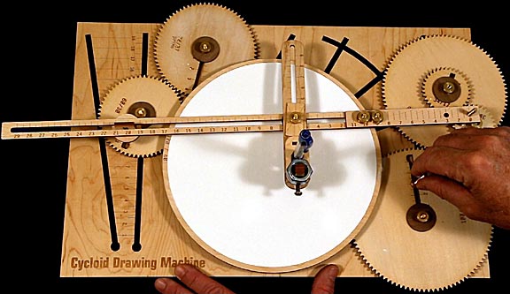 Joe Freedman's Amazing Cycloid Drawing Machine